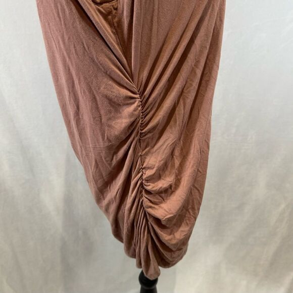 Lane Bryant mauve fitted ruched side top size 22/24 - Picture 5 of 9